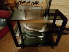 mobile tv Moderno Vetro E Alluminio 3 Ripiani/Arredo Casa