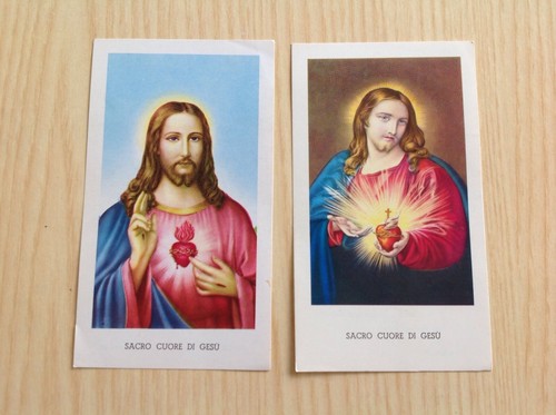 Due santini sacro cuore - sacro,