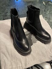 Alexander Mcqueen Originali Nuove Donna Stivaletti Pelle