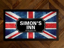 Personalised Bar runner mat -