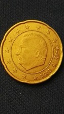 20 CENTESIMI DI EURO BELGIO 2002 - RE ALBERTO II -  CC - circolata.