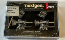 WBT-0610Ag KIT quattro pezzi Nextgen spine a banana argento USA VENDITORE ORIGINALE