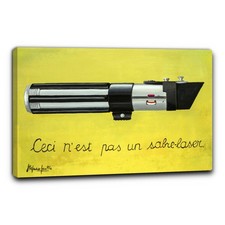 NerdArt quadro Ceci n’est