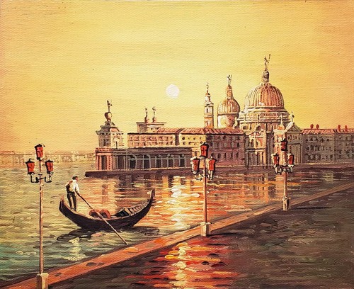 Veduta venezia 8x10 - venezia,