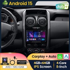 DAB+ 4+64GB Android 15 Carplay