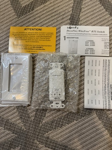 Somfy decoflex senza - decoflex, fili,
