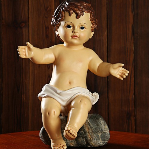 Statua gesù bambino statuina - statua,