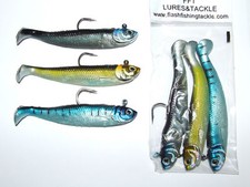 FFT SUPER CATCH 3x28g SHAD 4/0 GANCIO BARCA BASSO RELITTO KAYAK PIKE PESCA MARE