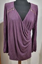 Maglietta Maxi Sandro Ferrone Scollo A V Con Zip Laterali Taglia L