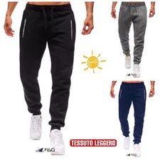 Pantalone tuta polsini zip - pantalone,