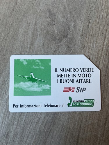 Rara scheda telefonica sip il - rara,