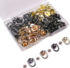 40 Pezzi Anelli a D per