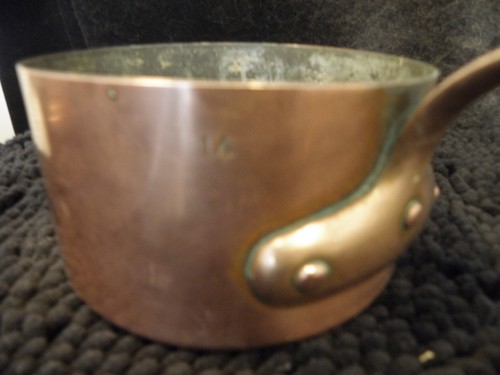 Casseruola vintage rame 14 - casseruola,