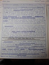 Lettera serial killer con