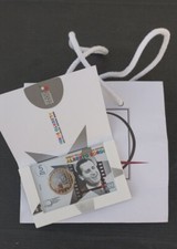 ALBERTO SORDI MONETA 5 EURO PROOF IN FOLDER - EMISSIONE IPZS ANNO 2022+BAG