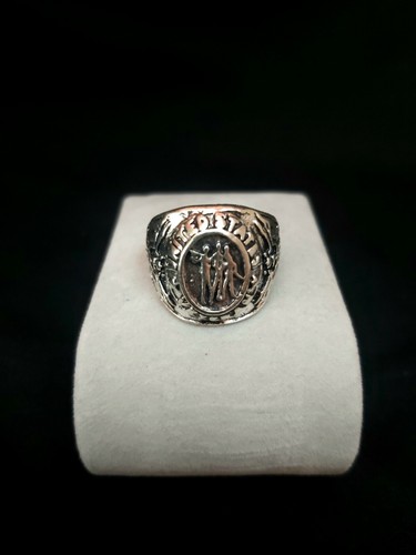 Anello uomo donna argentato - uomo,