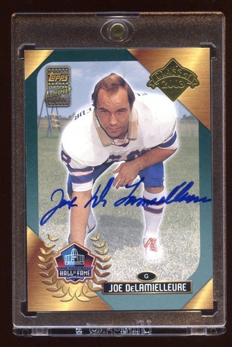 2003 topps joe delamielleure - 2003,