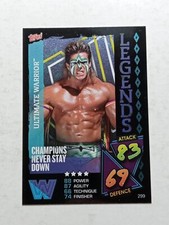 card Wrestling Slam Attax 2021 Topps Ultimate Warrior numero 299