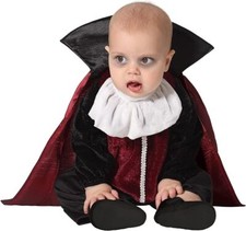 Costume Vampiro Dracula Travestimento Carnevale Halloween Bambino Neonato