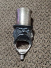 Antico vintage W.B. Mfg. Apribottiglie uomo cappello alto sughero vite 1932 Sen. Volstead