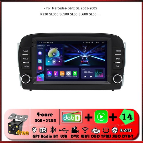 Autoradio android 14 gps - 7",