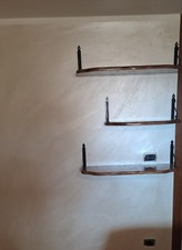 Mensole In Legno di Noce Nuove