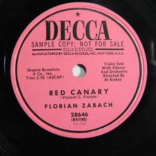 Florian Zabach – Red Canary