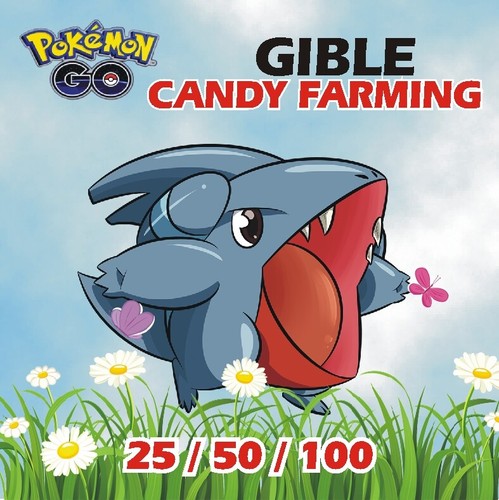 Pokemon gible candy farming - pokemon,