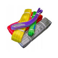 Fascia Nastro Sollevamento Carichi Imbracatura Con Asole Rinforzate Max 8000 Kg