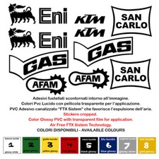 Eni san carlo afam gas adesivi