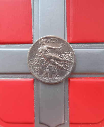 20 centesimi 1908 - ,