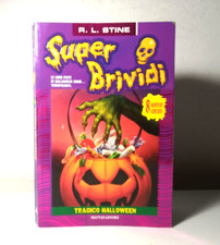 SUPER BRIVIDI TRAGICO HALLOWEEN DI R.L.STINE LIBRO DA COLLEZIONE - (146)