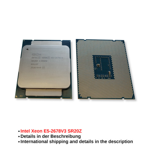 Intel xeon 2678v3 - xeon, e5-2678v3