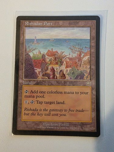 Rishadan port card - rishadan, mtg