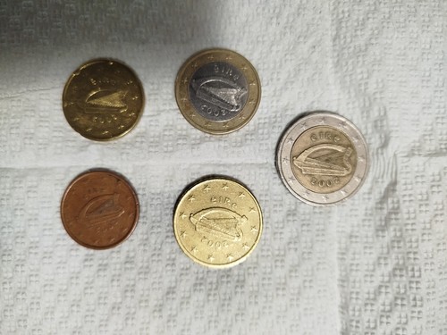 Gruppo monete euro 1 - 2,