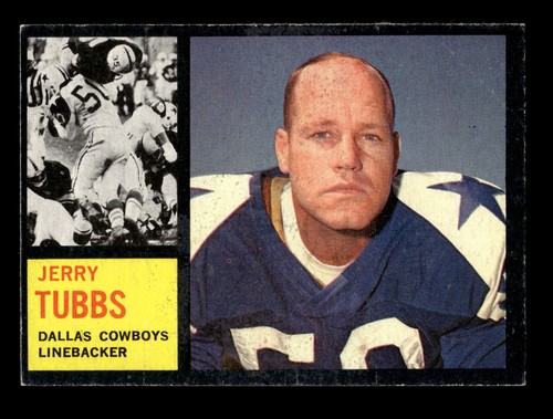 1962 topps jerry tubbs - 1962,