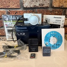 Panasonic LUMIX DMC-LX2-S fotocamera digitale compatta con accessori argento