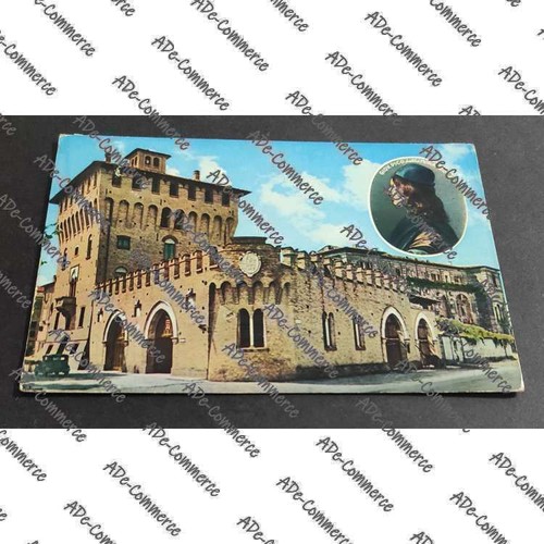 Cartolina mirandola castello - mirandola,