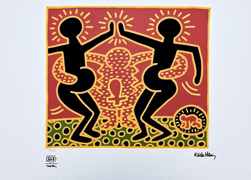 Keith haring piatto - keith,