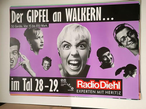 Plakat radio diehl walkman - plakat,