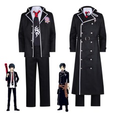 Costume uniforme scuola cosplay blu esorcista Okumura Rin Yukio abiti Halloween