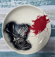 PIATTO IN CERAMICA DI EMILIO SCANAVINO FIRMATO NUMERATO 40/50 TRAMATURA