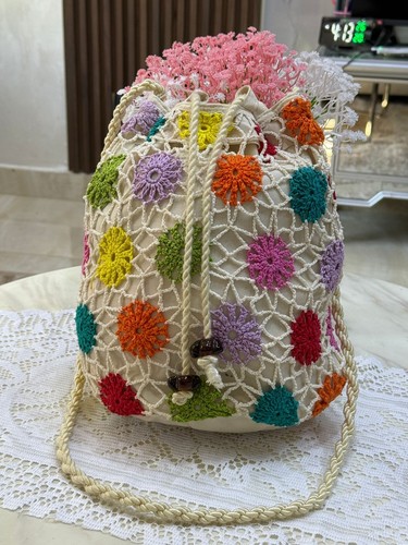 Borsa secchiello fatta a - a,