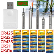 10 pz CR435, CR425, CR322 3V