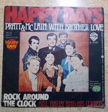 45 giri  Happy Days / Rock