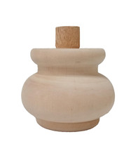 PIEDE PIEDINO LEGNO GREZZO