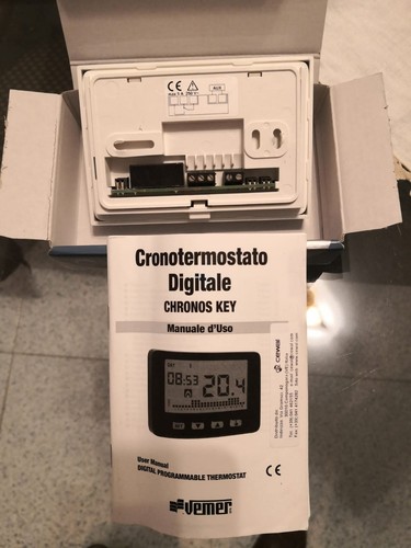Cronotermostato vemer - cronotermostato,