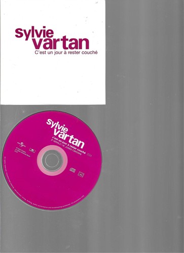 Sylvie vartan rare promo c - cd,