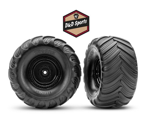 Traxxas 3665 blk ruote - traxxas,