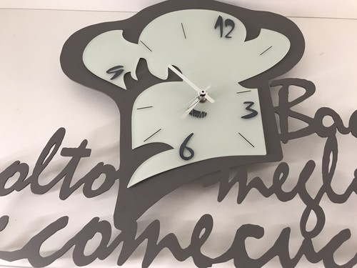 Orologio chef love - in, grigio